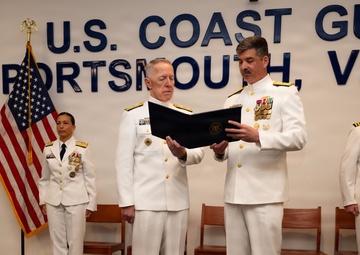 Coast Guard Atlantic Area holds change of command in Virginia