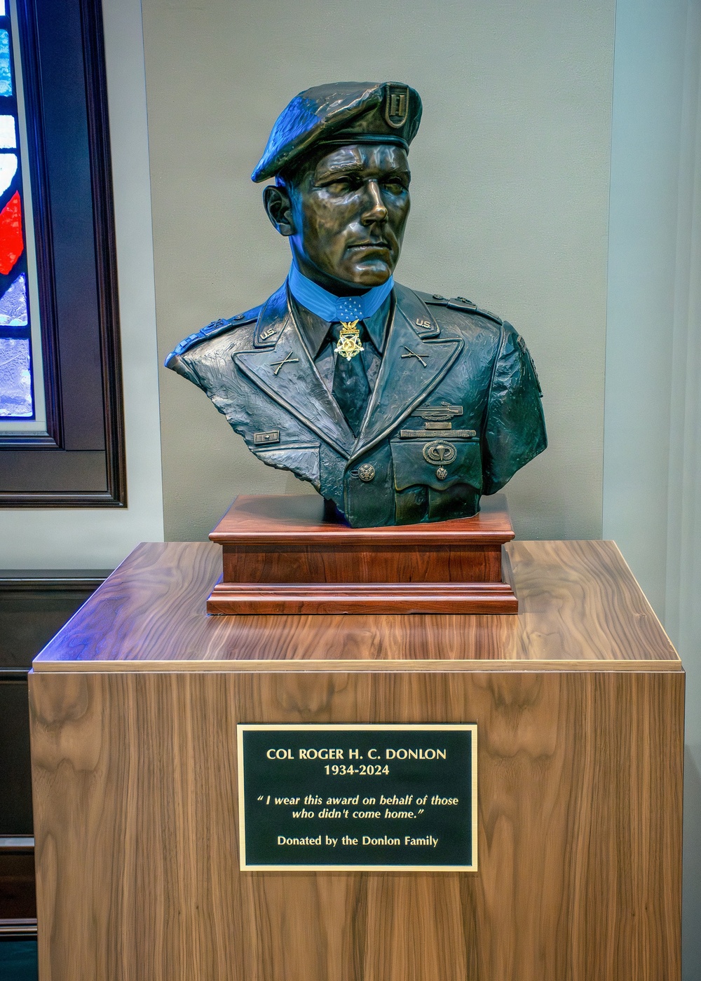 U.S. Army Command and General Staff College memorializes Vietnam-era Medal of Honor recipient, long-time college supporter on MOH Day