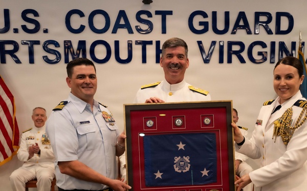 Coast Guard Atlantic Area holds change of command in Virginia