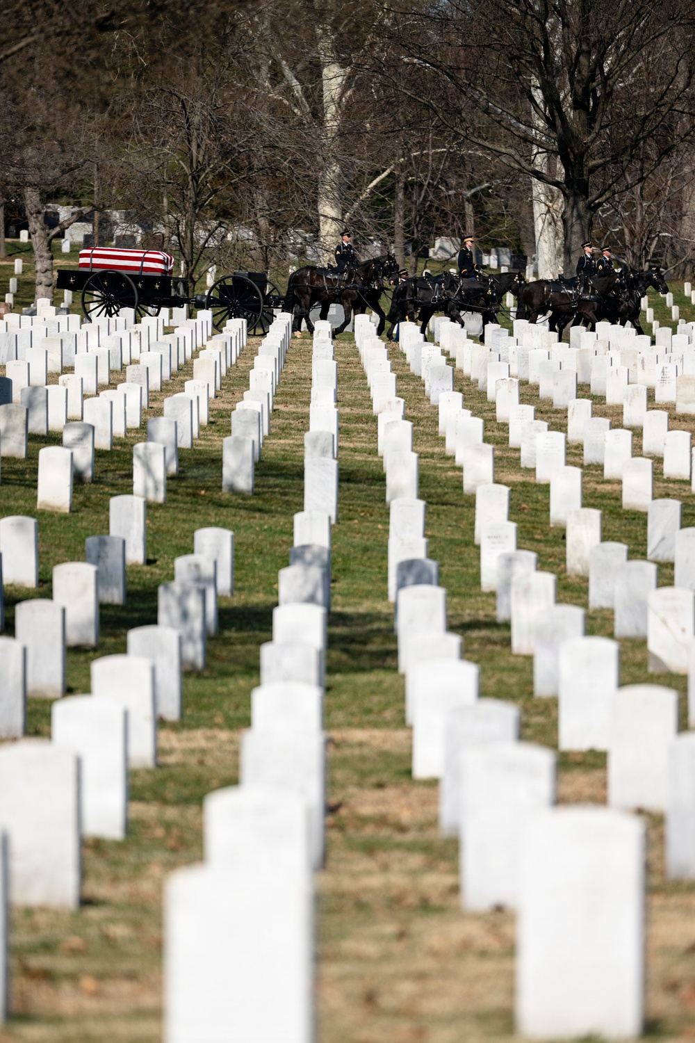 Full Military Funeral Honors with Escort were Conducted for U.S. Navy Capt. Walter Flowers in Section 68