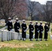 Full Military Funeral Honors with Escort were Conducted for U.S. Navy Capt. Walter Flowers in Section 68