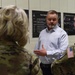 U.S. Space Forces - Space Commander and Command Senior Enlisted Leader visit Cavalier SFS