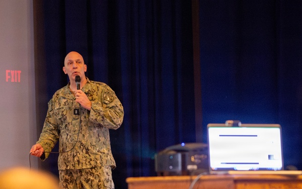 NECC Commander Rear Adm. Andros Visits NCG 1