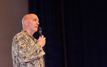 NECC Commander Rear Adm. Andros Visits NCG-1