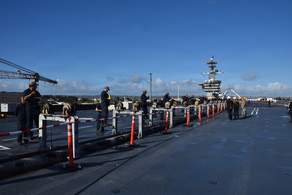 FRCSW VRT Artisans on USS Theodore Roosevelt