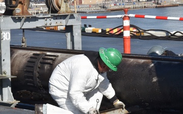 FRCSW VRT Artisans on USS Theodore Roosevelt