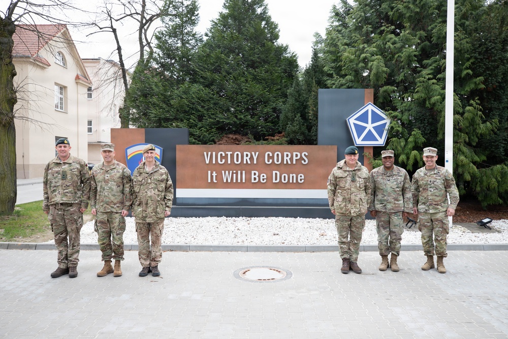 V Corps Hosts Distinguished Visitors During Warfighter Exercise 26-03 in Poland