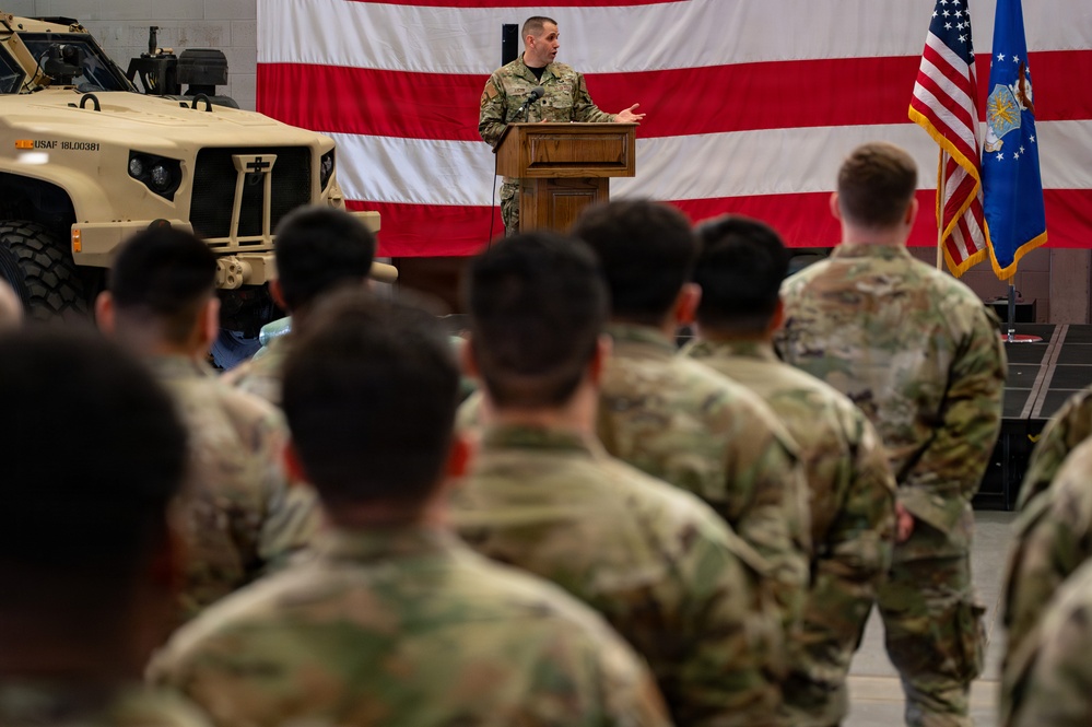 90th Missile Security Operations Squadron Change of Command