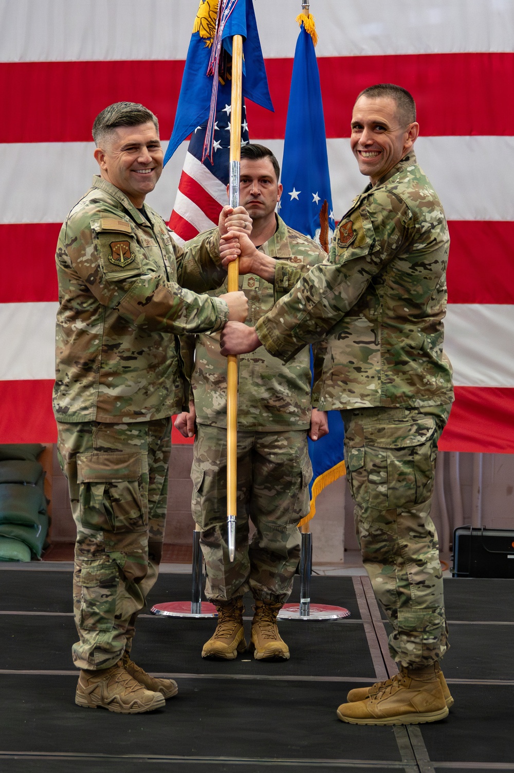 90th Missile Security Operations Squadron Change of Command