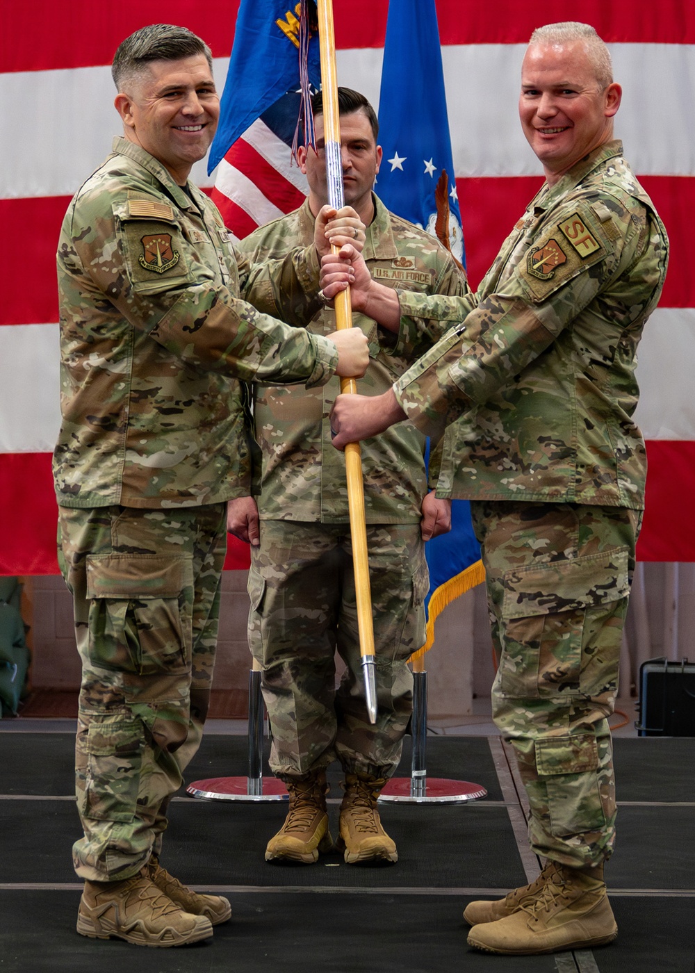 90th Missile Security Operations Squadron Change of Command