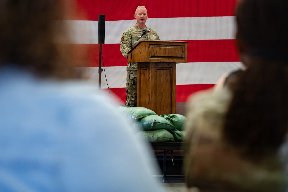 90th Missile Security Operations Squadron Change of Command