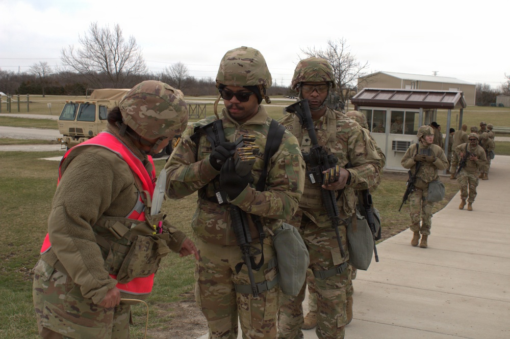 251 ICTC and 334 QM perform annual IWQ at Maseilles Training Center
