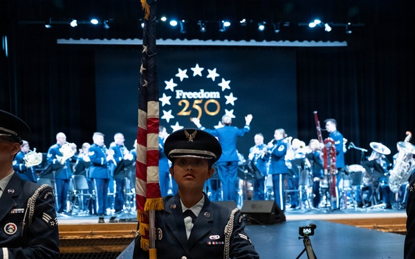 Heritage of America Band Celebrates Freedom 250 During Sumter, S.C. Concert