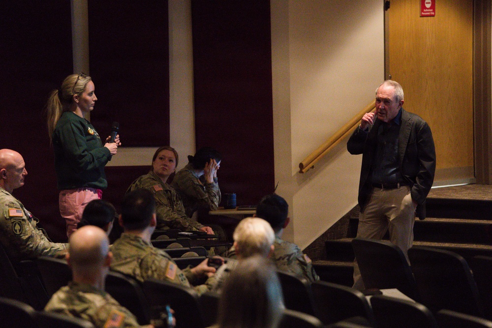 Madigan Army Medical Center hosted the inaugural “Hospital Grand Rounds” in Letterman Auditorium