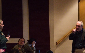 Madigan Army Medical Center hosted the inaugural “Hospital Grand Rounds” in Letterman Auditorium