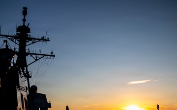 USS Harvey C. Barnum Jr. (DDG 124) Daily Operations Underway