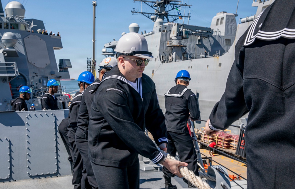 USS Harvey C. Barnum Jr. (DDG 124) Arrives at Naval Station Norfolk