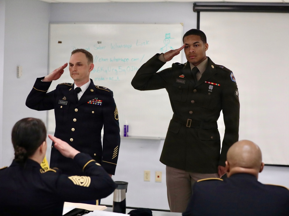 Best Warrior Competition 2026 - Soldier Board