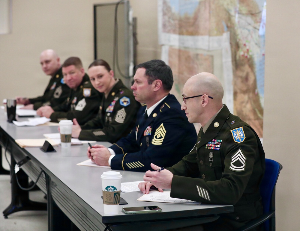 Best Warrior Competition 2026 - Soldier Board