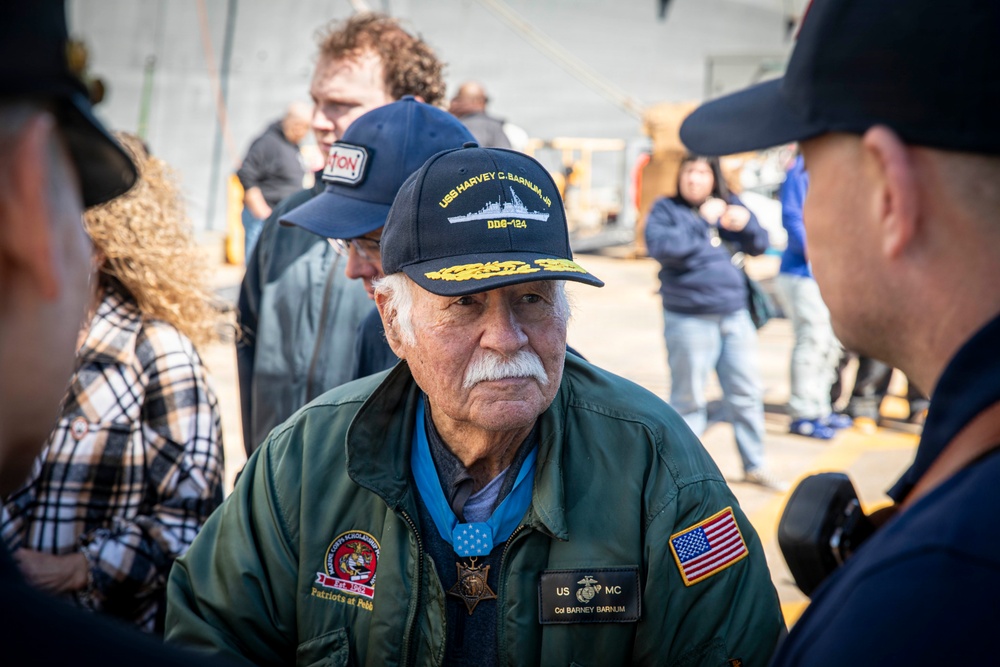 USS Harvey C. Barnum Jr. (DDG 124) Arrives at Naval Station Norfolk