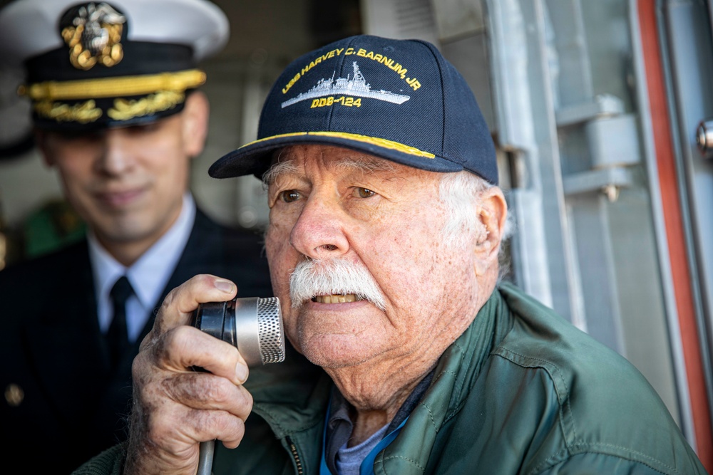 USS Harvey C. Barnum Jr. (DDG 124) Arrives at Naval Station Norfolk