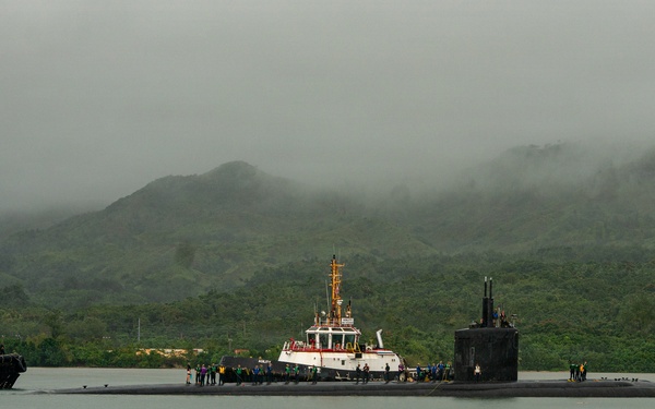 USS Springfield returns to Naval Base Guam