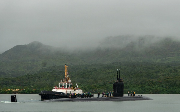 USS Springfield returns to Naval Base Guam