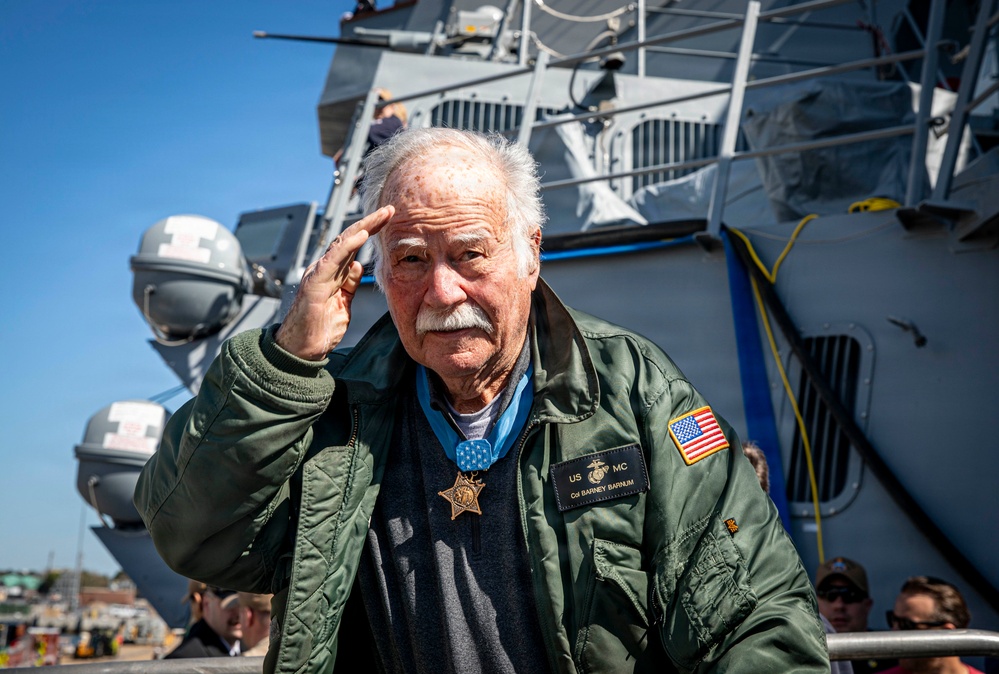 USS Harvey C. Barnum Jr. (DDG 124) Arrives at Naval Station Norfolk