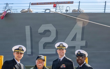 USS Harvey C. Barnum Jr. (DDG 124) Arrives at Naval Station Norfolk
