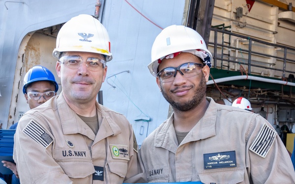 Captains Call Onboard the USS Green Bay