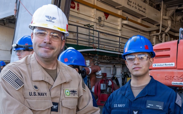 Captains Call Onboard the USS Green Bay