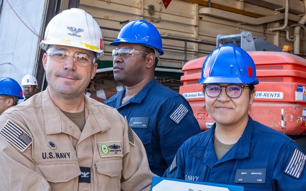 Captains Call Onboard the USS Green Bay
