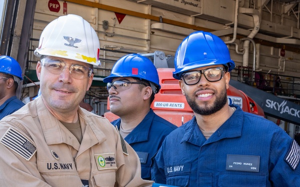 Captains Call Onboard the USS Green Bay