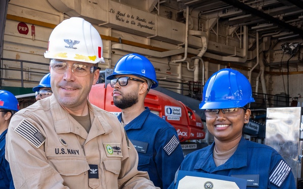Captains Call Onboard the USS Green Bay