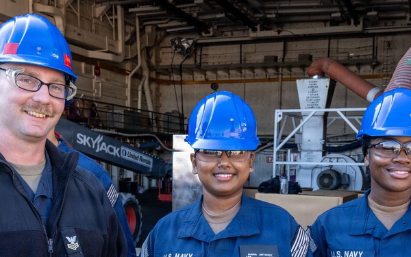 Captains Call Onboard the USS Green Bay