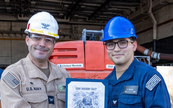 Captains Call Onboard the USS Green Bay
