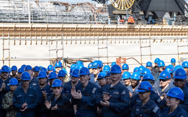 Captains Call Onboard the USS Green Bay
