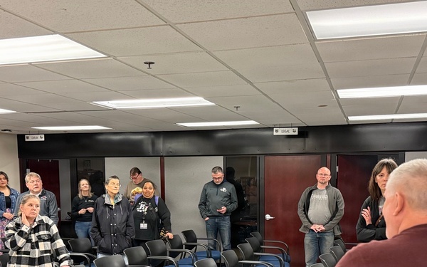 Medical Lake School District tours Fairchild AFB