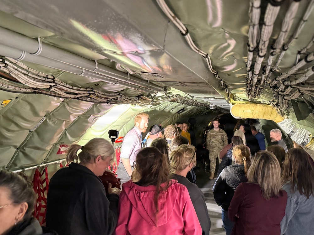 Medical Lake School District tours Fairchild AFB