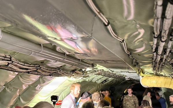 Medical Lake School District tours Fairchild AFB