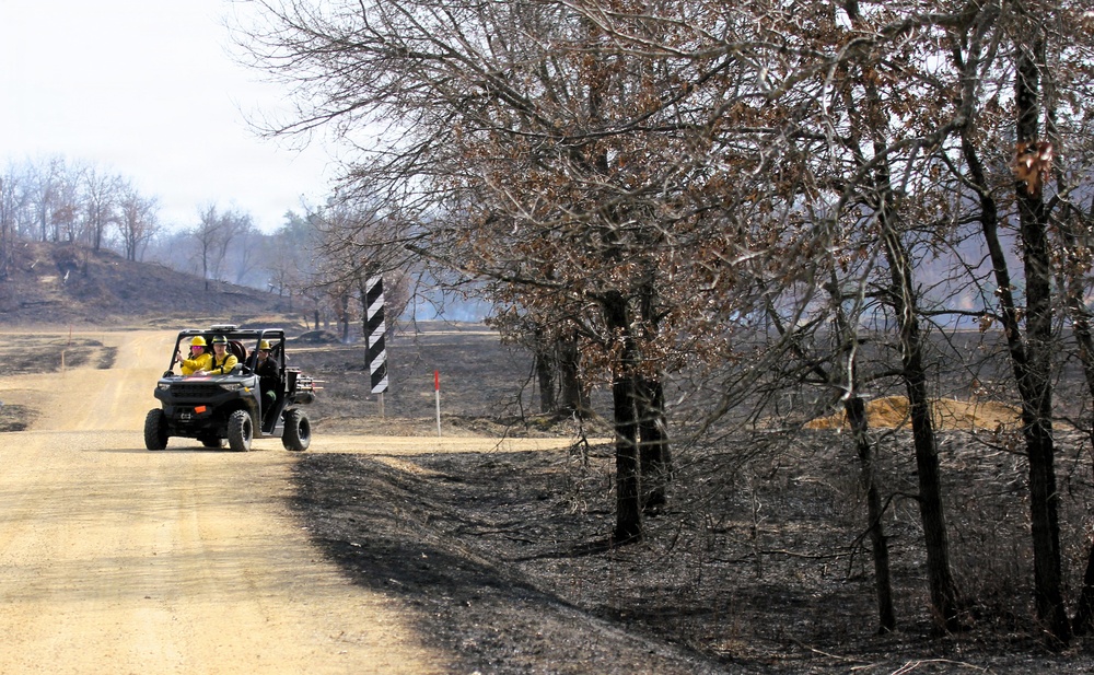 U.S. Forest Service-Fort McCoy partnership leads to effective beginning to 2026 prescribed burn season on post