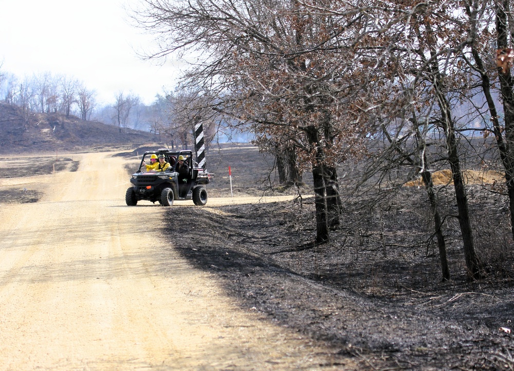 U.S. Forest Service-Fort McCoy partnership leads to effective beginning to 2026 prescribed burn season on post