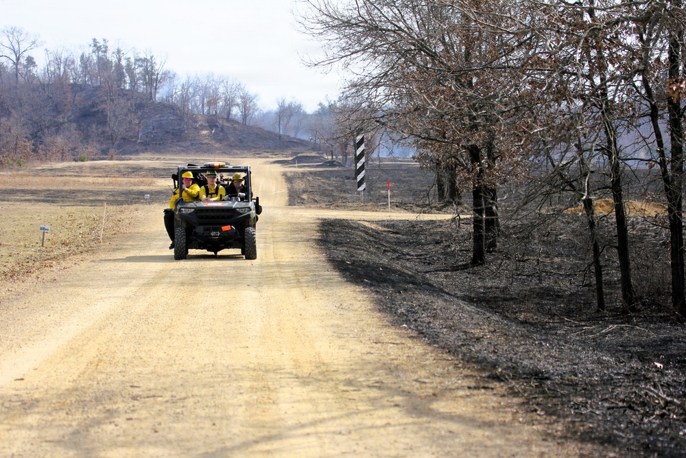 U.S. Forest Service-Fort McCoy partnership leads to effective beginning to 2026 prescribed burn season on post