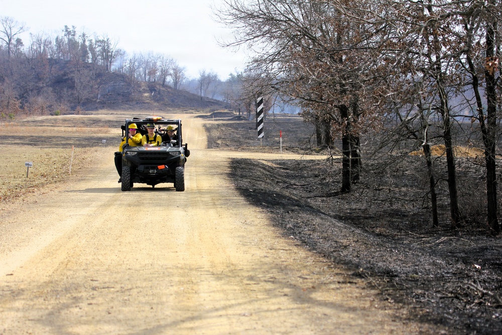 U.S. Forest Service-Fort McCoy partnership leads to effective beginning to 2026 prescribed burn season on post