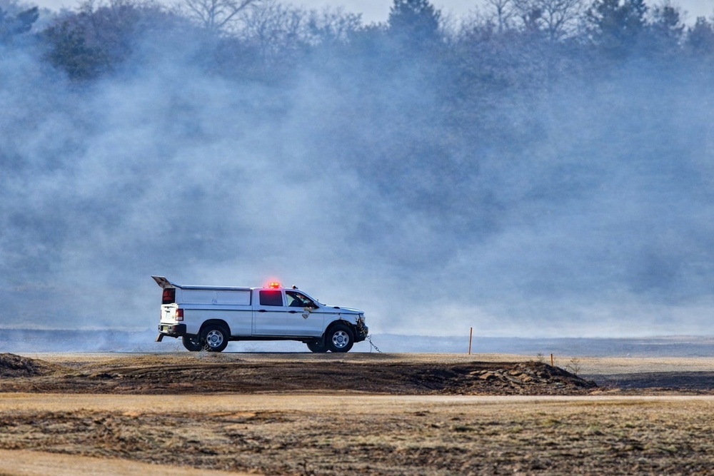 U.S. Forest Service-Fort McCoy partnership leads to effective beginning to 2026 prescribed burn season on post