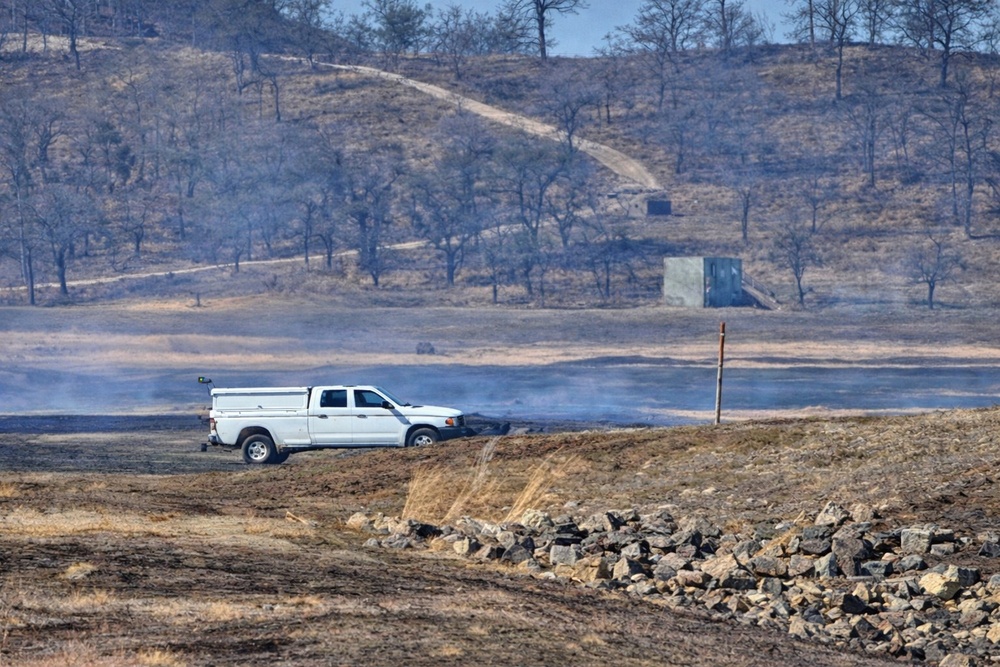 U.S. Forest Service-Fort McCoy partnership leads to effective beginning to 2026 prescribed burn season on post