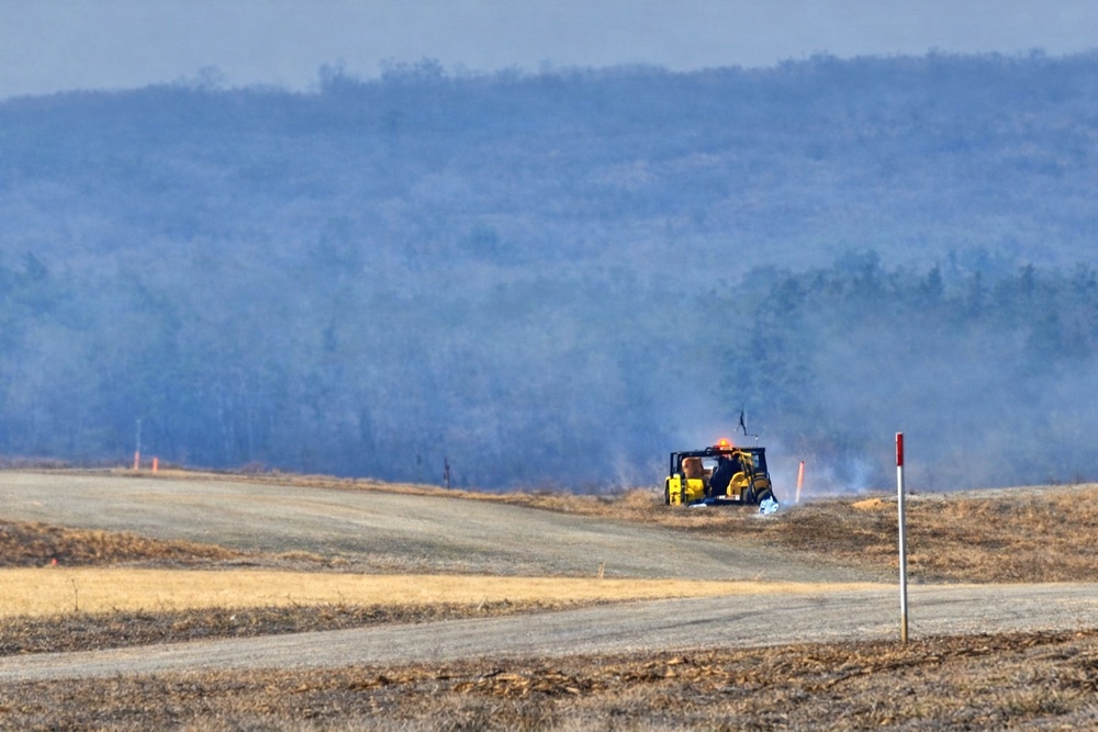 U.S. Forest Service-Fort McCoy partnership leads to effective beginning to 2026 prescribed burn season on post