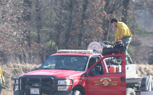 U.S. Forest Service-Fort McCoy partnership leads to effective beginning to 2026 prescribed burn season on post