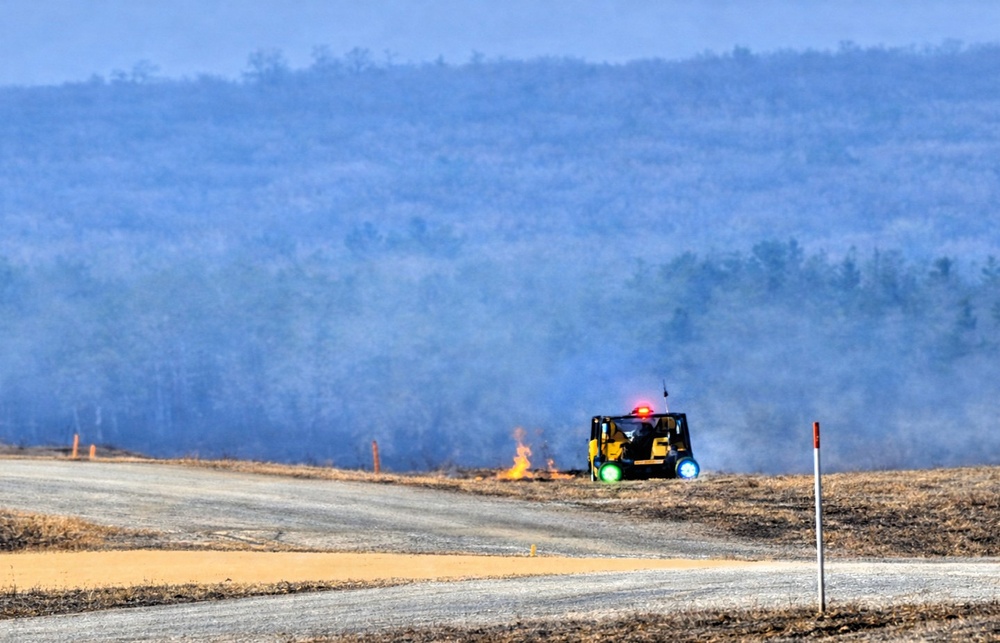U.S. Forest Service-Fort McCoy partnership leads to effective beginning to 2026 prescribed burn season on post