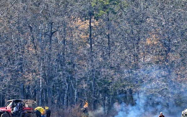 U.S. Forest Service-Fort McCoy partnership leads to effective beginning to 2026 prescribed burn season on post